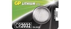 Baterie GP CR2032, Lithium, 3V, 1042203211 (Blistr 1ks)  - 1