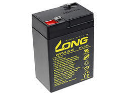 Baterie Long 6V, 4,5Ah olověný akumulátor F1 - 1