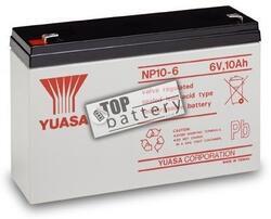 Záložní akumulátor (baterie) Yuasa NP 10-6 (10Ah, 6V) - 1