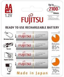 Baterie Fujitsu HR-3UTCEX-4B, AA, White, 1900mAh, (blistr 4ks), nabíjecí