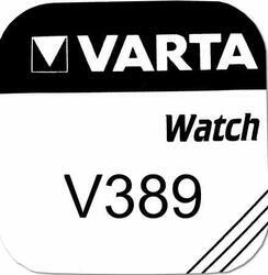 Baterie Varta Watch V 389, LR1130, 390, AG10, LR54,189, hodinková, (Blistr 1ks) - 1