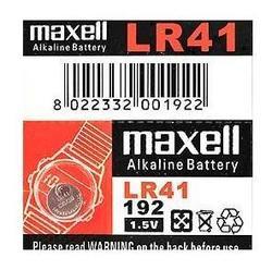 Baterie Maxell Alkaline LR41, 192, AG3, 392, 1,5V, (Blistr 1ks)