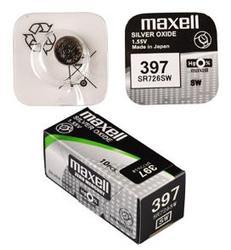 Maxell Watch 397 (SR726SW), hodinková baterie, Blister 1ks
