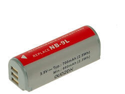 Baterie Canon NB-9L, 3,6V (3,7V), 700mAh, Li-ion