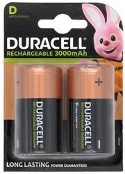 Baterie Duracell Stay Charged, D, 3000mAh, nabíjecí, (Blistr 2ks) - 1