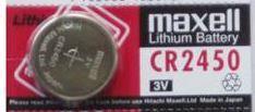 Baterie Maxell CR2450, Lithium 3V, (Blistr 1ks) - 1