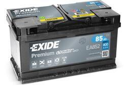 Autobaterie EXIDE Premium, 12V, 85Ah, 800A, EA852, Carbon Boost - 1