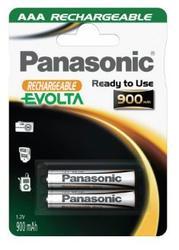 Baterie Panasonic Evolta R2U HHR-4XXE, AAA, 900mAh, nabíjecí, (Blistr 2ks)