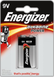 Baterie Energizer Alkaline Power, 6LR61, 9V, (Blistr 1ks)