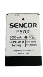 Baterie Sencor Element P5700, 3000mAh, 3,8V, 11,4Wh, Li-pol, originál
