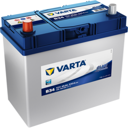 Autobaterie VARTA BLUE Dynamic 45Ah, 12V (B34) -Levá - 1