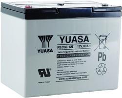 Trakční baterie Yuasa REC80-12I (12V/80Ah)  - 1