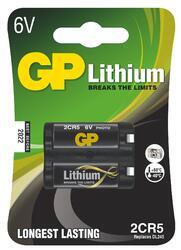 Baterie GP 2CR5, Lithium, fotobaterie, 6V, (Blistr 1ks) - 1