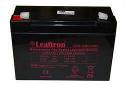 Akumulátor (baterie) Leaftron LTC6-13, 6V - 13Ah, cyklická - 1
