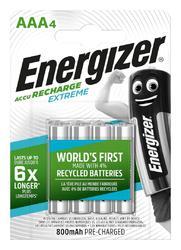 Baterie Energizer Extreme, HR6, AAA, 800mAh, (Blistr 4ks) nabíjecí