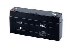 Akumulátor (baterie) CTM/CT 6-3,4 (3,4Ah - 6V - Faston 187) - 1