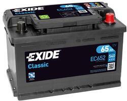 Autobaterie EXIDE Classic 12V, 65Ah, 540A, EC652 - 1