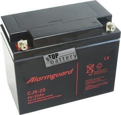 Baterie (akumulátor) ALARMGUARD CJ6-20, 6V, 20Ah - 1