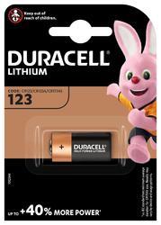 Baterie Duracell CR123, Lithium, fotobaterie, (blistr 1ks) - 1