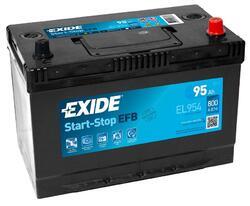 Autobaterie EXIDE Start-Stop EFB, 12V, 95Ah, 800A, EL954 - 1