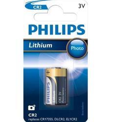 Baterie Philips CR2, Lithium, fotobaterie, 3V, (Blistr 1ks) - 1