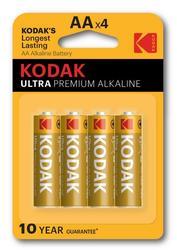 Baterie Kodak Ultra LR6, AA 1,5V, Alkaline, (Blistr 4ks)
 - 1