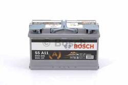 Autobaterie BOSCH S5A 110  Start Stop AGM, 80Ah, 12V, 800A, 0 092 S5A 110 - 1