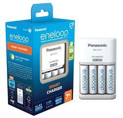 Nabíječka Panasonic Eneloop Charge BQ-CC17 + 4xBK-3MCCE, AA, 2000mAh - 1
