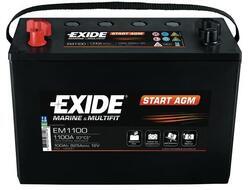 Autobaterie EXIDE START AGM, 12V, 100Ah, EM1100  - 1