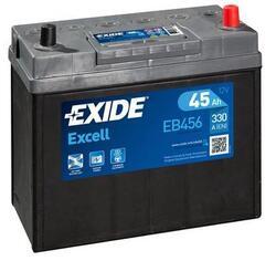 Autobaterie EXIDE Excell 12V, 45Ah, 300A, EB456 - 1