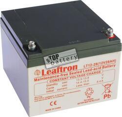 Akumulátor (baterie) Leaftron LT12-28, 12V - 28Ah - 1