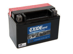 Motobaterie EXIDE BIKE Maintenance Free  12V, 6Ah, 50A, YTX7A-BS (YTZ10-BS)