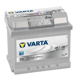 Autobaterie VARTA Silver Dynamic 52Ah, 12V, 520A, (C6) - 1
