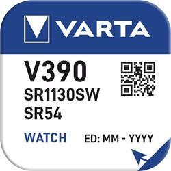 Baterie Varta Watch V 390, 389, LR1130, AG10, LR54,189, hodinková, (Blistr 1ks) - 1