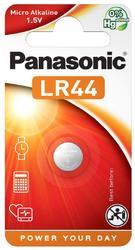 Baterie Panasonic A76, LR44, V13GA, 1BP, Alkaline, 1,5V (Blistr 1ks) - 1