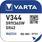 Baterie Varta Watch V 344, SR1136SW, hodinková, (Blistr 1ks) - 1/3