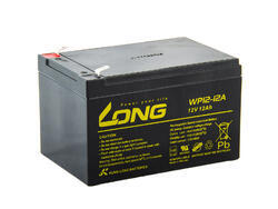 Baterie Long 12V, 12Ah olověný akumulátor F2 (WP12-12A) - 1