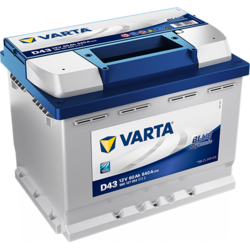 Autobaterie VARTA BLUE Dynamic 60Ah, 12V (D43) -Levá - 1