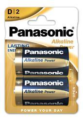 Baterie Panasonic Alkaline Power, LR20, D, (Blistr 2ks) - 1