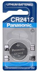 Baterie Panasonic CR2412, Lithium, 3V, (Blistr 1ks) - 1