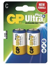 Baterie GP 14AUP Ultra Plus Alkaline, R14, C, (Blistr 2ks) - 1