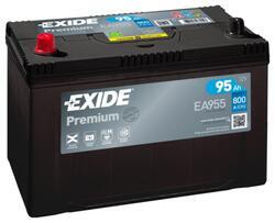 Autobaterie EXIDE Premium 12V, 95Ah, 800A, EA955, Carbon Boost, Levá - 1