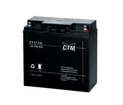 Akumulátor (baterie) CTM/CT 12-18, 18Ah, 12V (závit M5) - 1