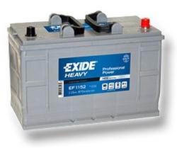 Autobaterie EXIDE Professional Power HDX, 12V, 115Ah, 870A, EF1152 - 1