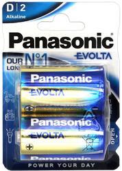 Baterie Panasonic Evolta Alkaline, LR20, D, (Blistr 2ks) - 1