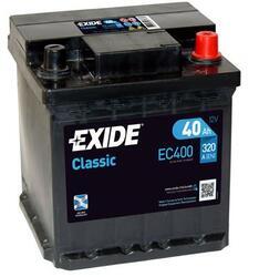 Autobaterie EXIDE Classic, 12V, 40Ah, 320A, EC400 - 1