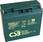 Akumulátor (baterie) CSB EVX12170, 12V, 17Ah, šroubová spojka, M5 - 1/2