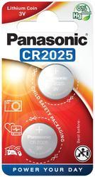 Baterie Panasonic CR2025, Lithium, 3V, (Blistr 2ks) - 1