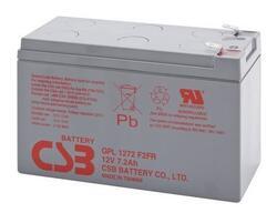Akumulátor (baterie) CSB GPL1272F2, 12V, 7,2Ah, Faston 250, široký - 1