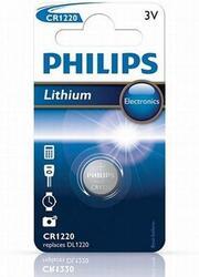 Baterie Philips CR1220, Lithium, 3V, (Blistr 1ks)